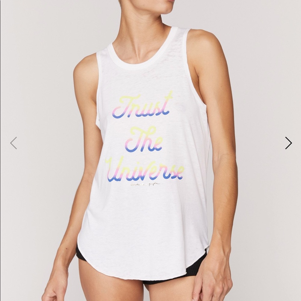 Trust the Universe studio tank
